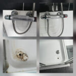 Before and after end of tenancy shower clean – Absolute Cleaning Service, Coventry”