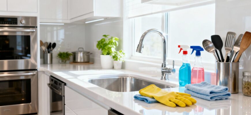 How to clean a kitchen to pass end of tenancy cleaning checks