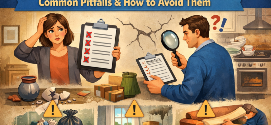 Why Tenants Fail Inventory Checks: Common Pitfalls and How to Avoid Them