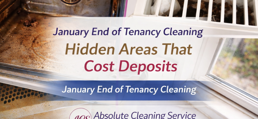 End of Tenancy Cleaning-January