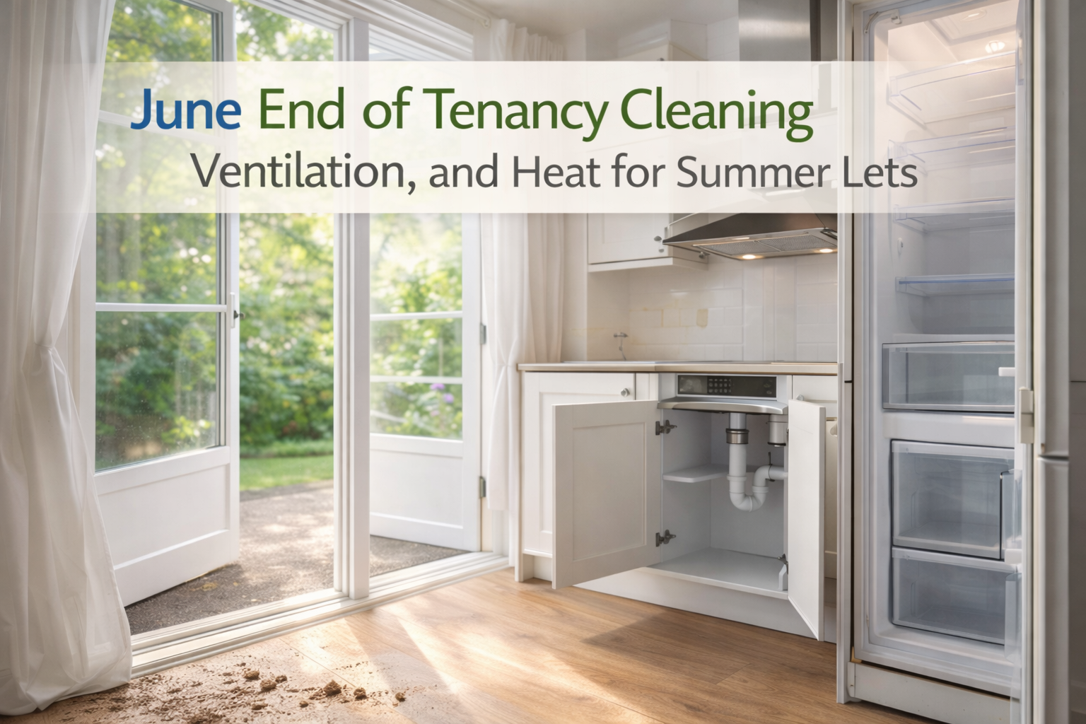 June end of tenancy cleaning